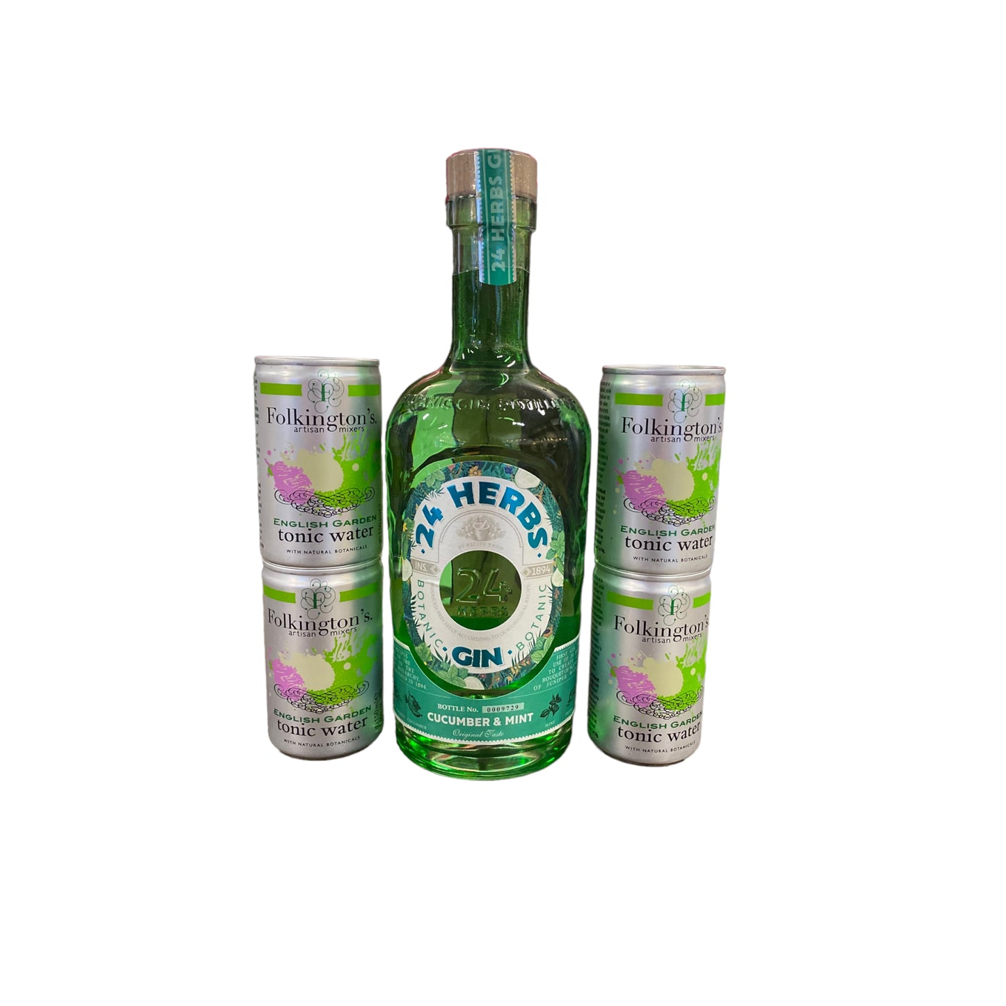 24 Herbs Gin m. English Garden Tonic Drinkssæt