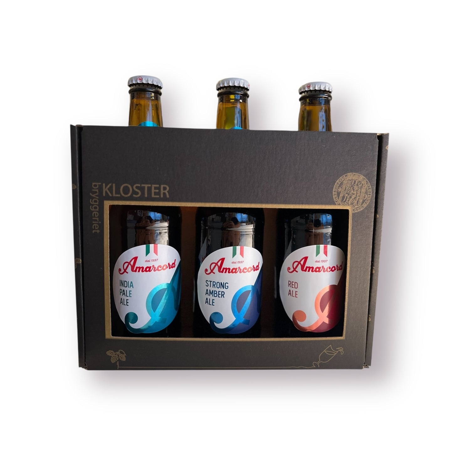 Amarcord 3 x 33 CL Gaveæske