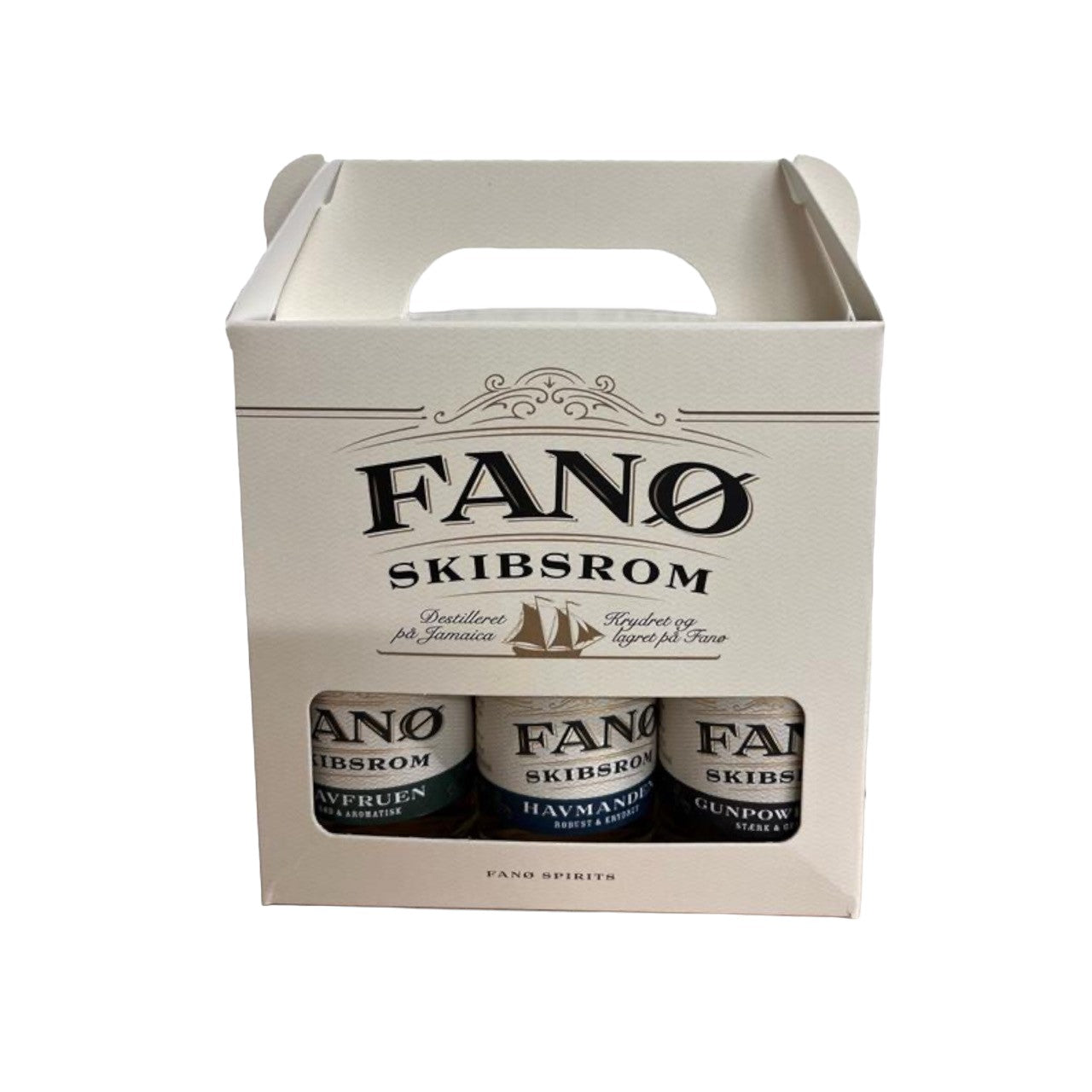 Fanø Skibsrom gaveæske 3x5 cl.