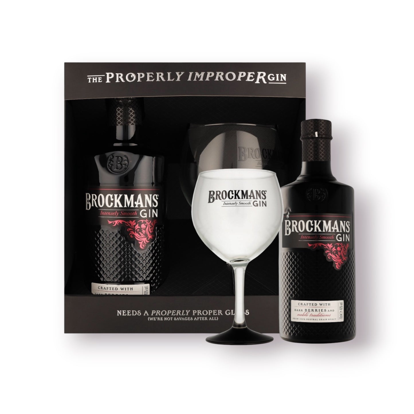Brockmans Gin + Glas 70cl