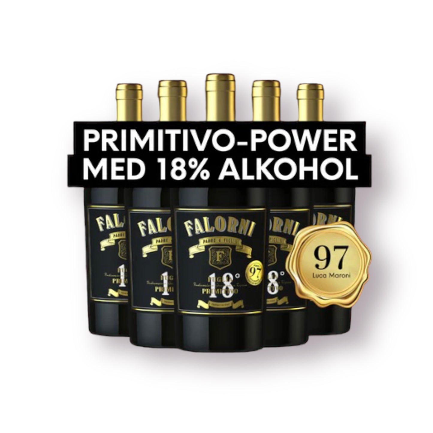 Falorni Primotivo 18% - Køb 6 stk.