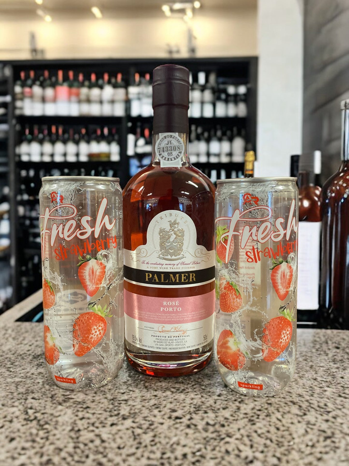 Port Rosé inkl. Strawberry Soda