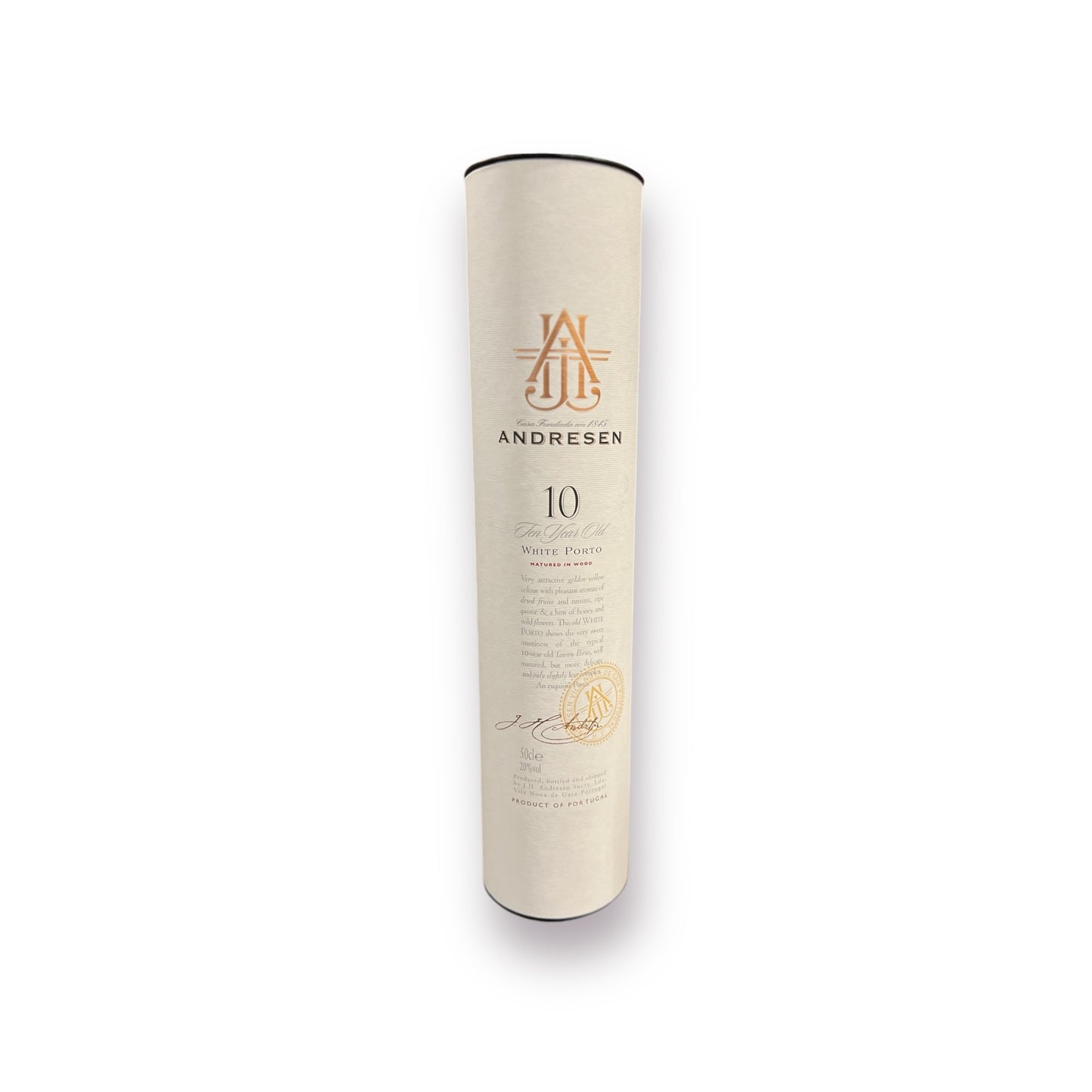 Andresen 10 Years Old White Porto i gaverør - TESTVINDER!