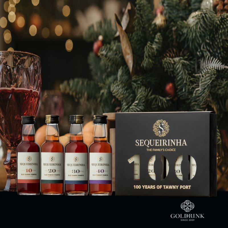 SEQUEIRINHA 100 års Tawny portvin 4 x 5cl