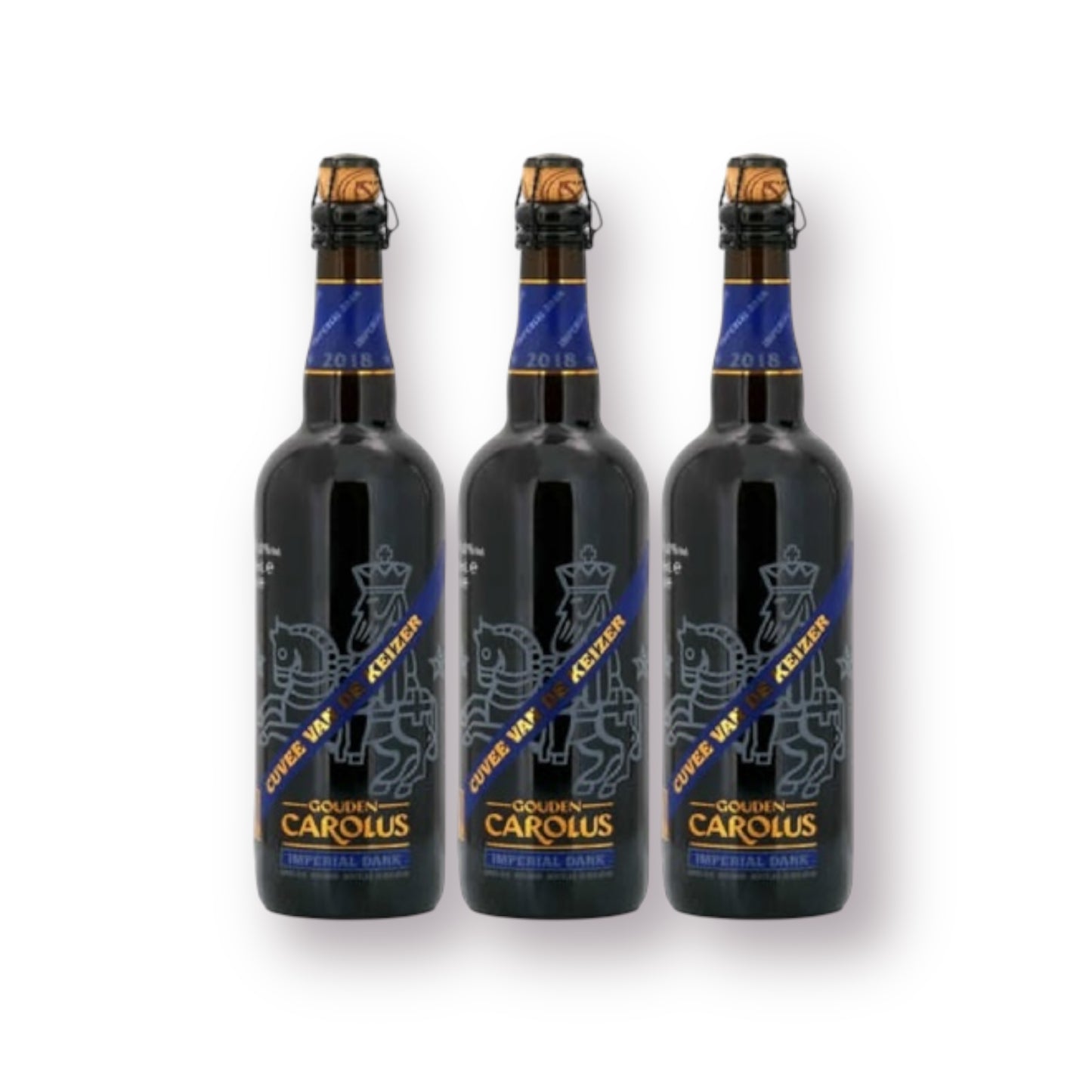 Carolus Vintage Gavepakning Imperial Dark (Blau) Årgang 2017, 18 & 19