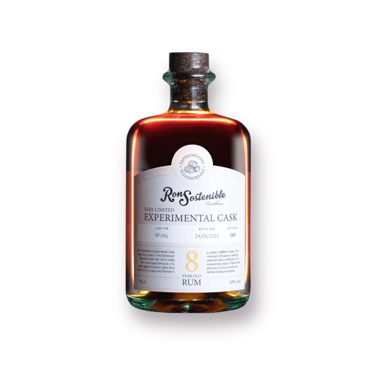 Ron Sostenible Experimental Cask Series Whisky Cask
