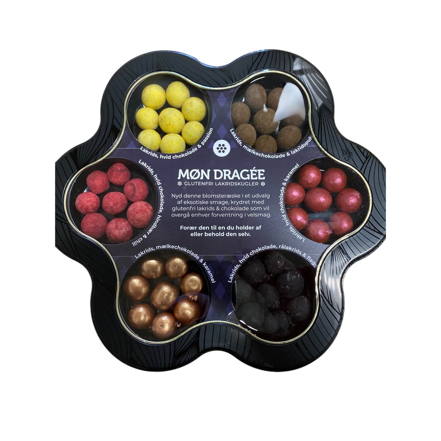 Møn Dragée Glutenfri Lakridskugler Gavepakke