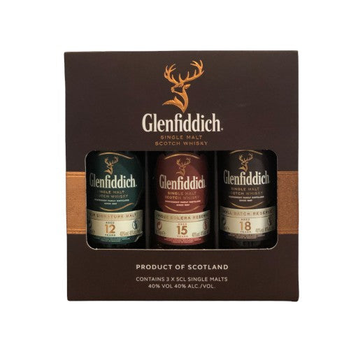 Glenfiddich Mix Pack 3x5 cl