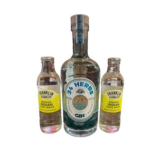 24 Herbs Dry Gin Drinkssæt
