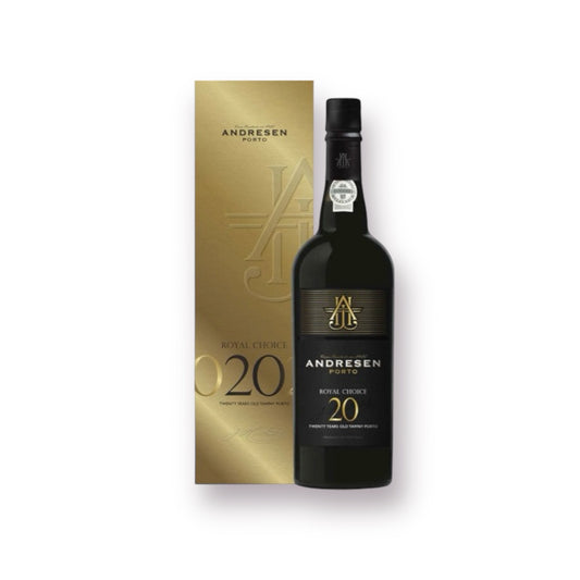 Andresen 20 Years Old Tawny "Royal Choice" Porto - i gaveæske