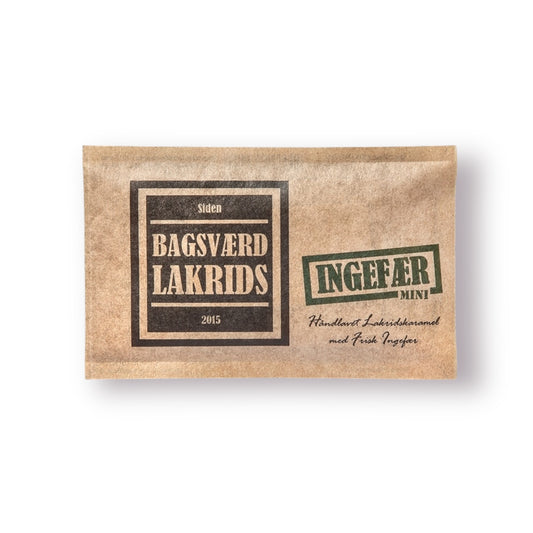 Bagsværd Lakrids Ingefær 40g
