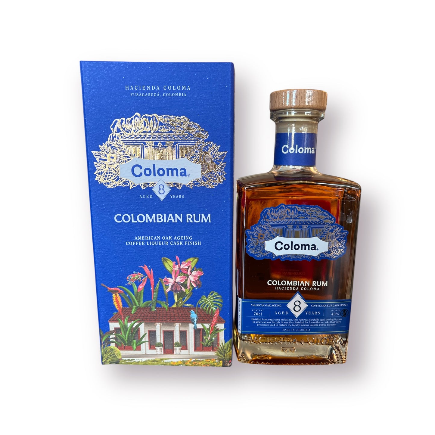 Coloma Colombian 8 years Rum 70 cl