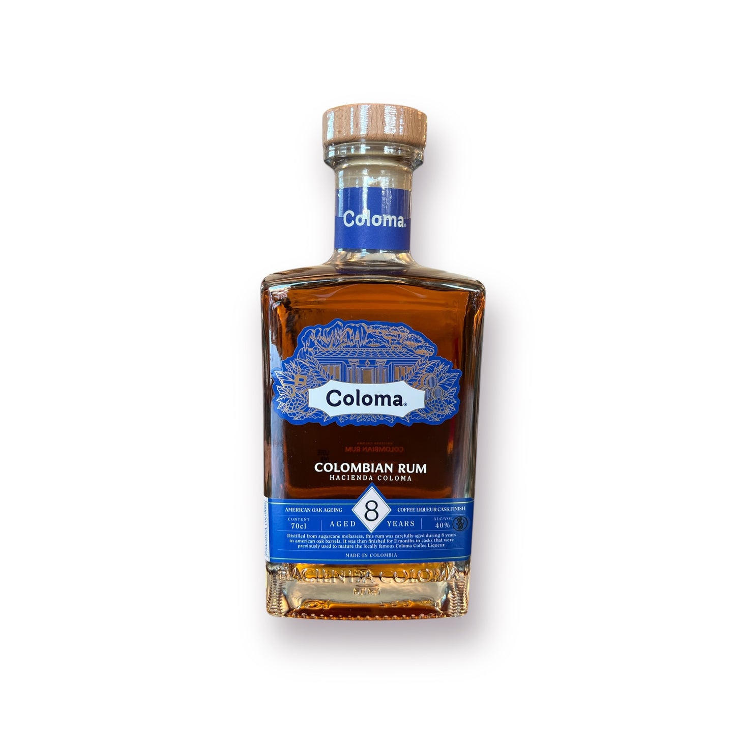 Coloma Colombian 8 years Rum 70 cl