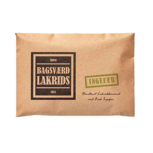 Bagsværd Lakrids Ingefær 160g