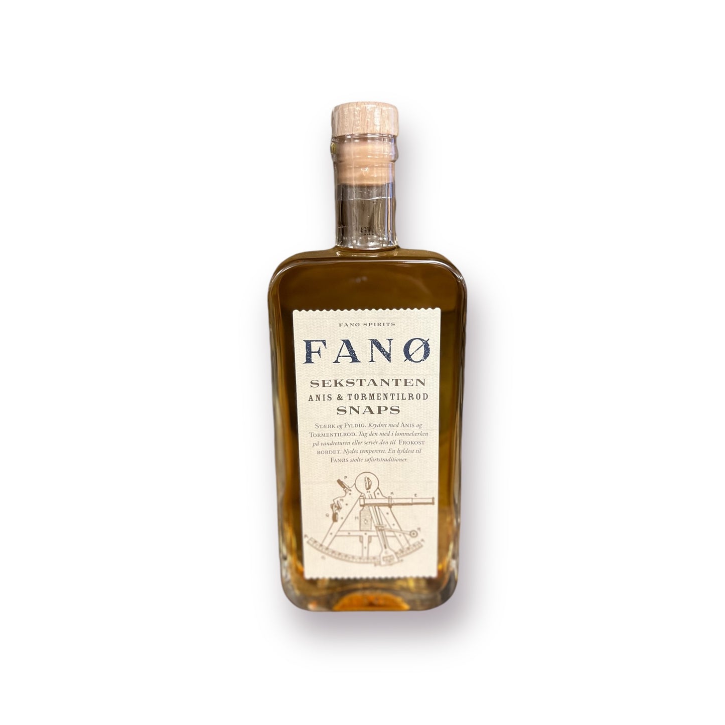 Fanø Snaps Sekstanten – Anis & Tormentilrod 50 cl 40%