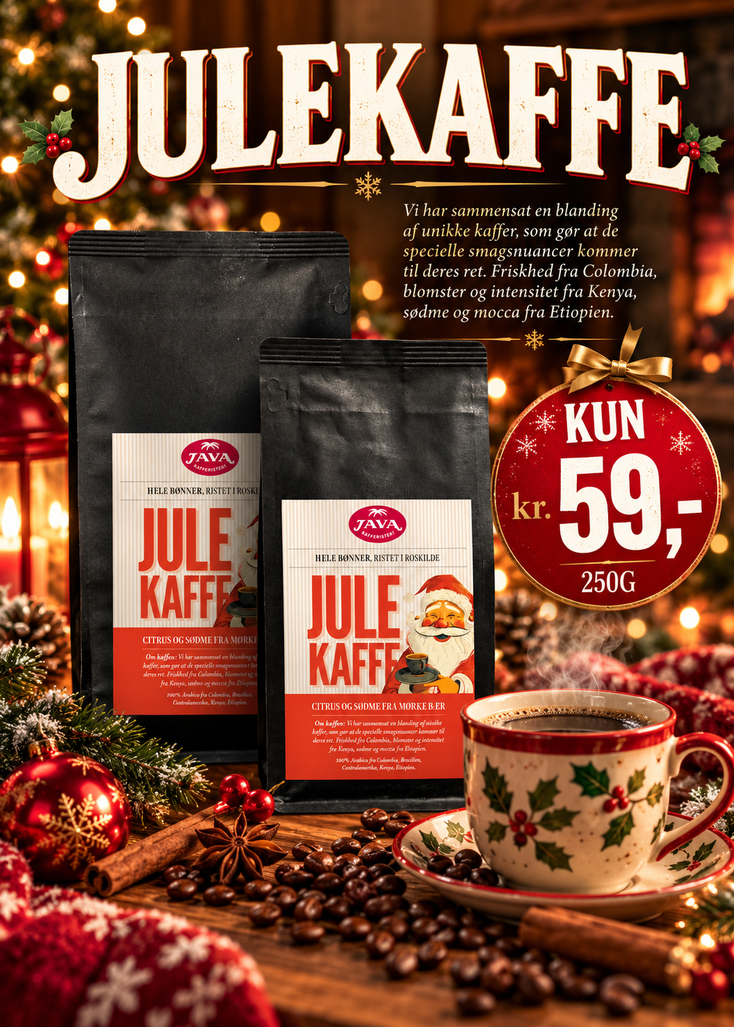 Frellsen Julekaffe 250g