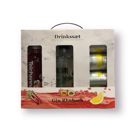 Gin Hass Rhubarb i Gaveæske