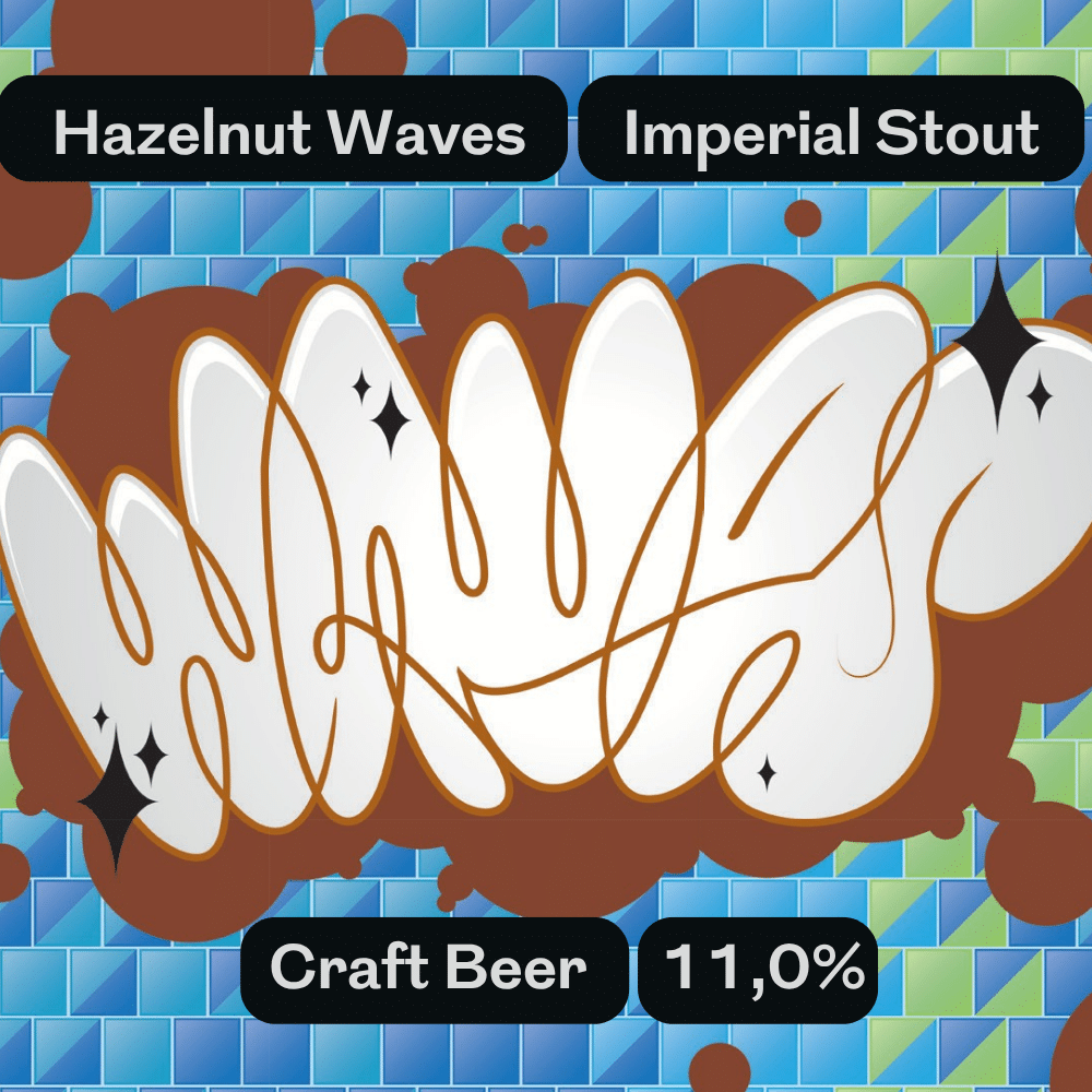 Hazelnut Waves 11% - Waves 33cl