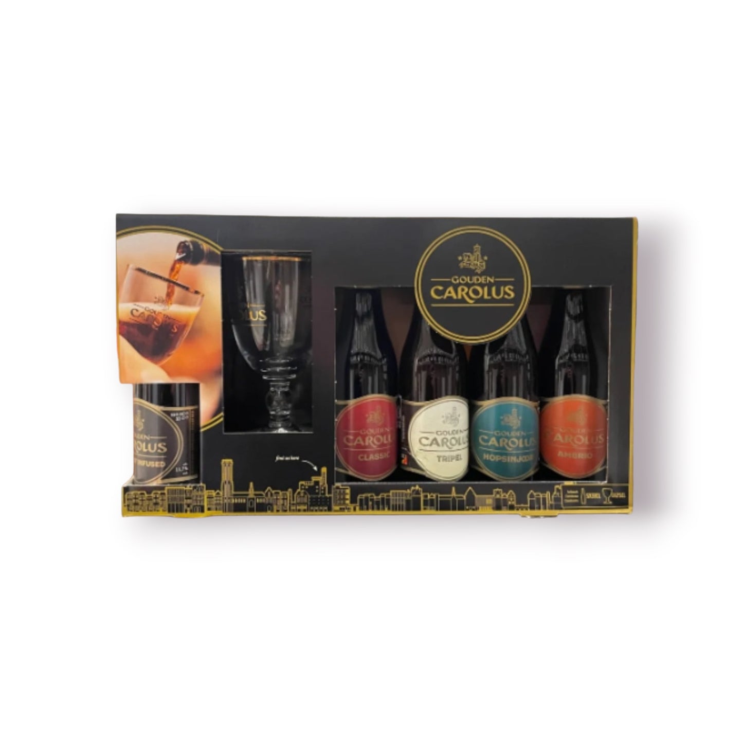 Gouden Carolus Smagekasse inkl. glas