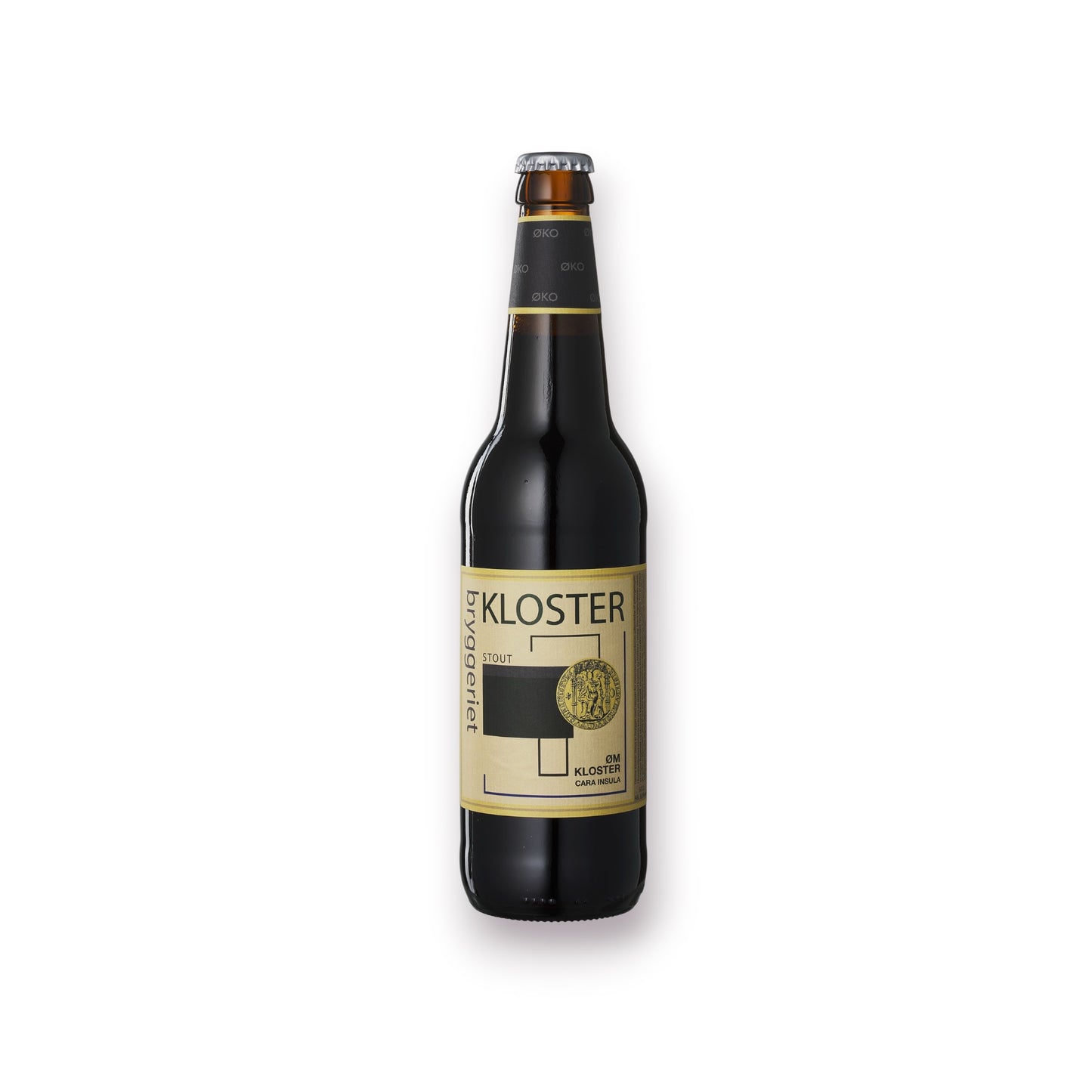 KLOSTERBRYG STOUT 50CL, ØKOLOGISK