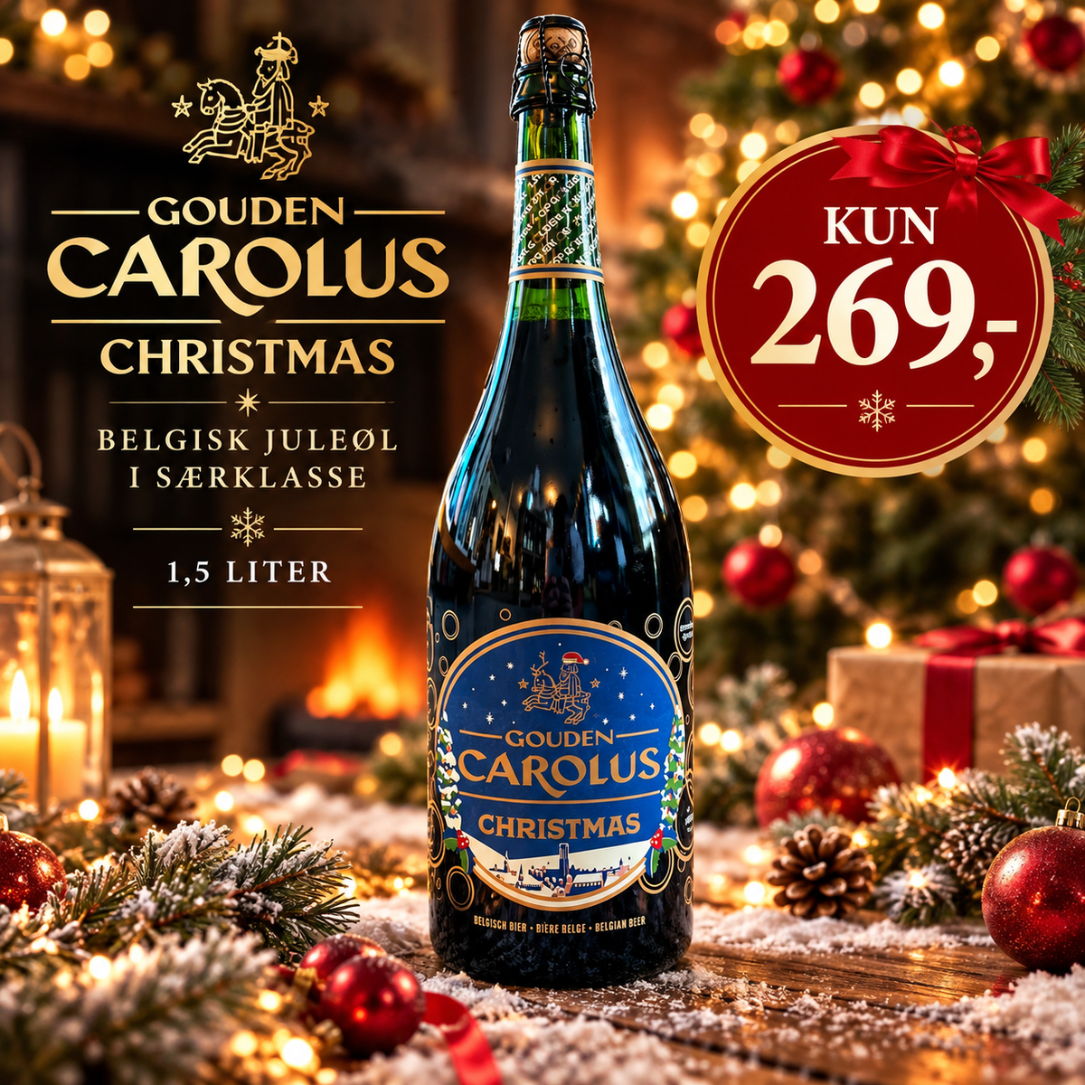 Gouden Carolus, Christmas 150 cl.