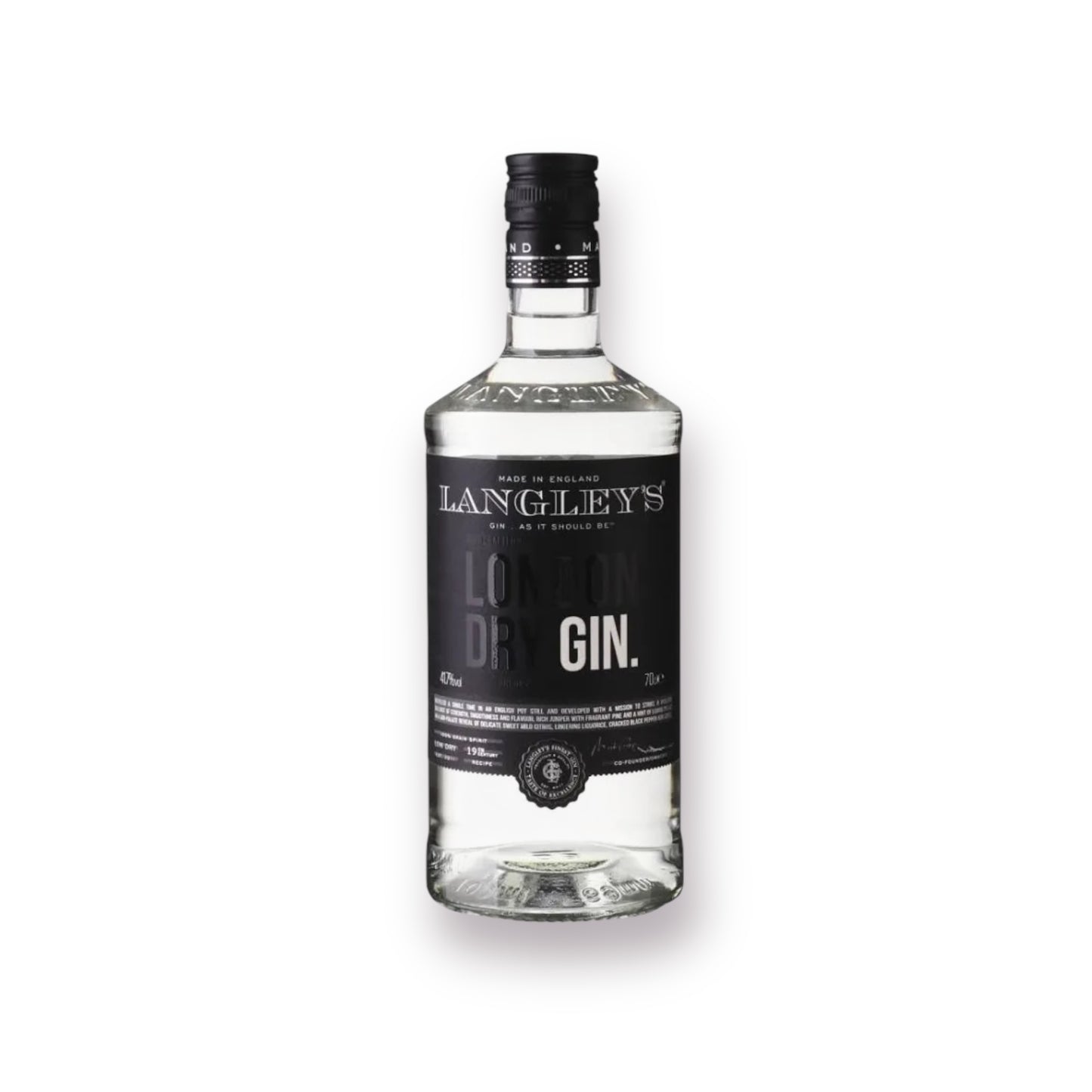 LANGLEY'S LONDON DRY GIN 70 cl