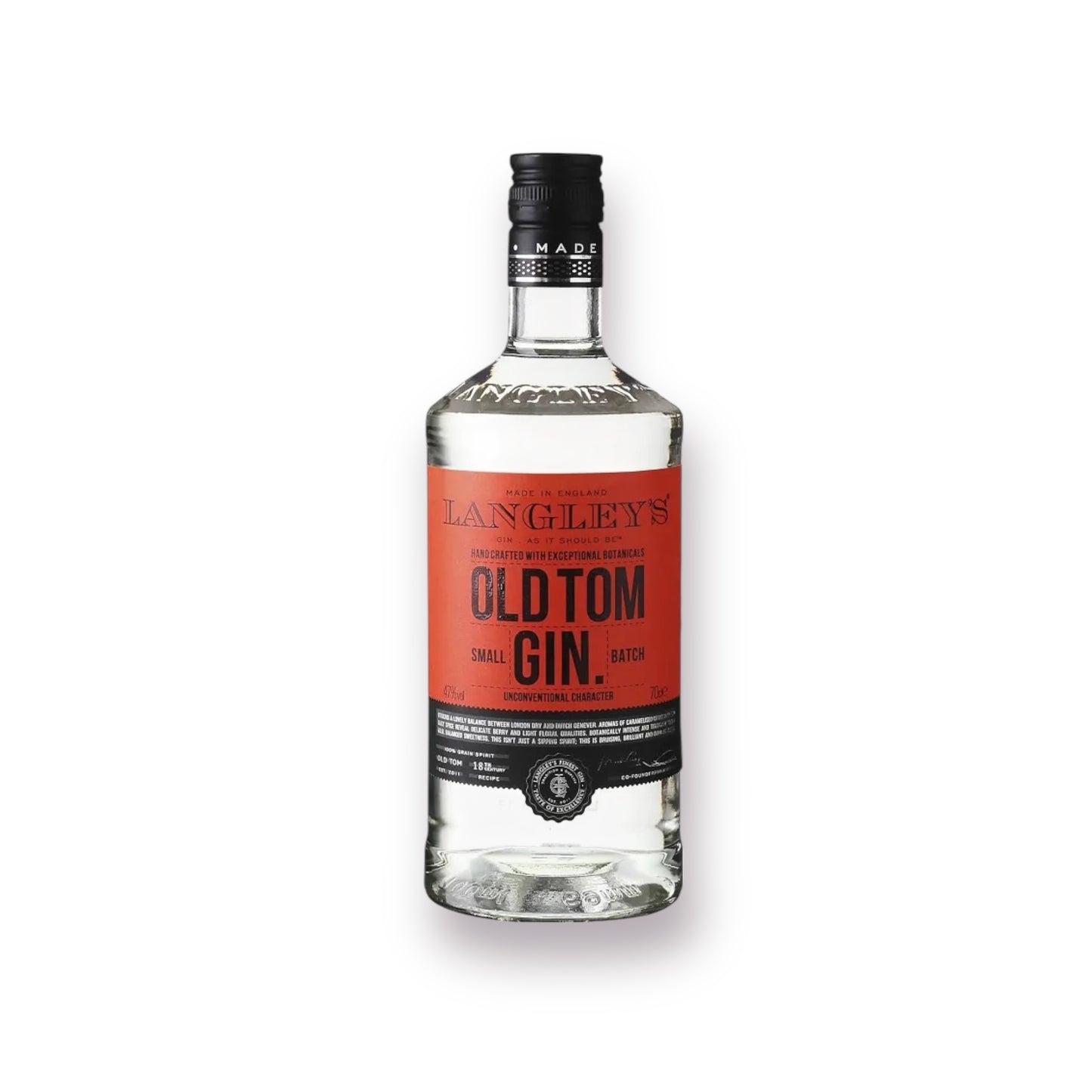 LANGLEY'S OLD TOM GIN 70 cl