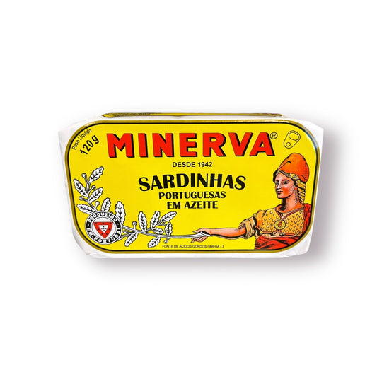 Minerva sardiner i olivenolie 120g