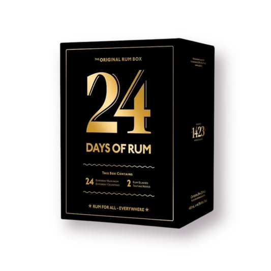 Rom Kalender - 24 Days of Rum 2024, Black Edition
