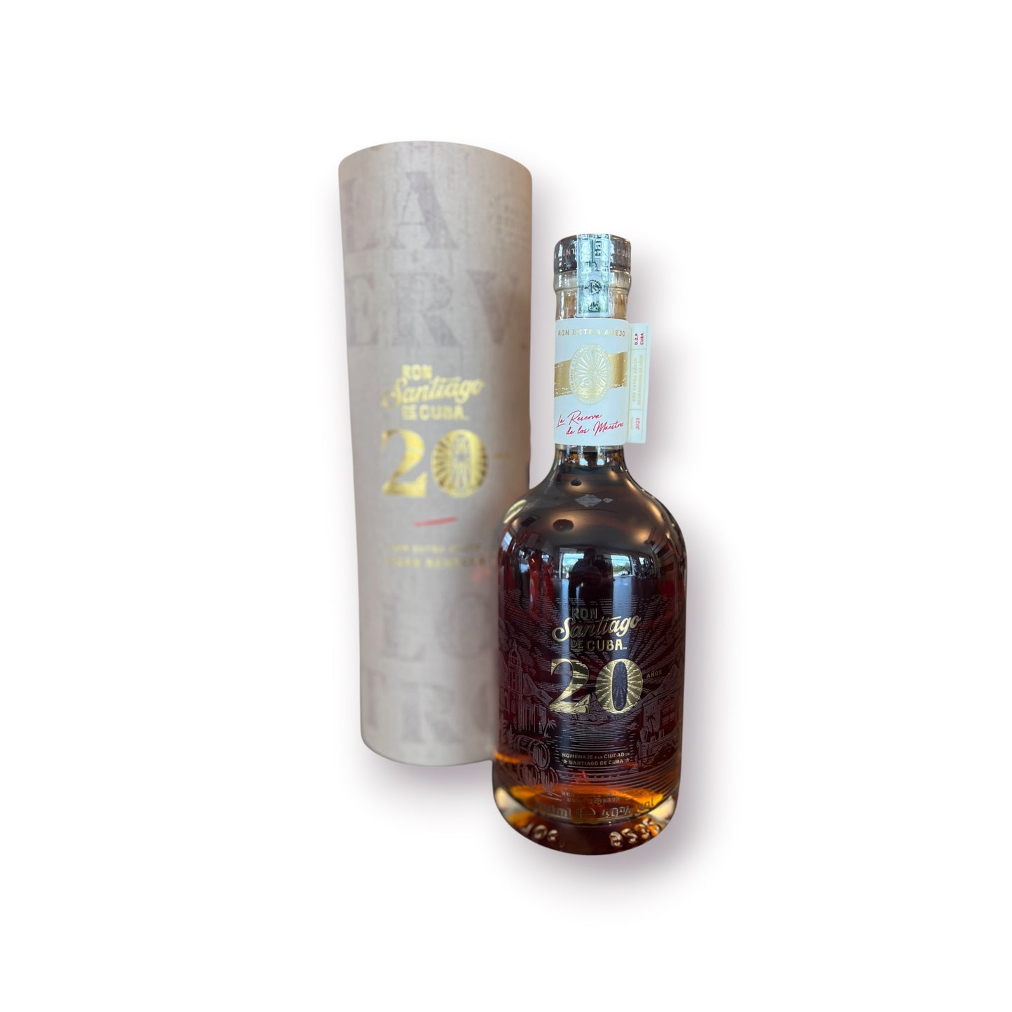 Ron Santiago de Cuba Extra Añejo 20 YO 40% ABV 70 cl.